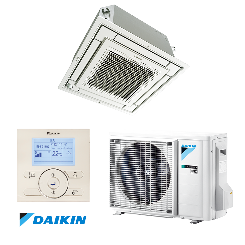 Касетъчен климатик Daikin FF 50 C , 18 000 BTU, Клас A+